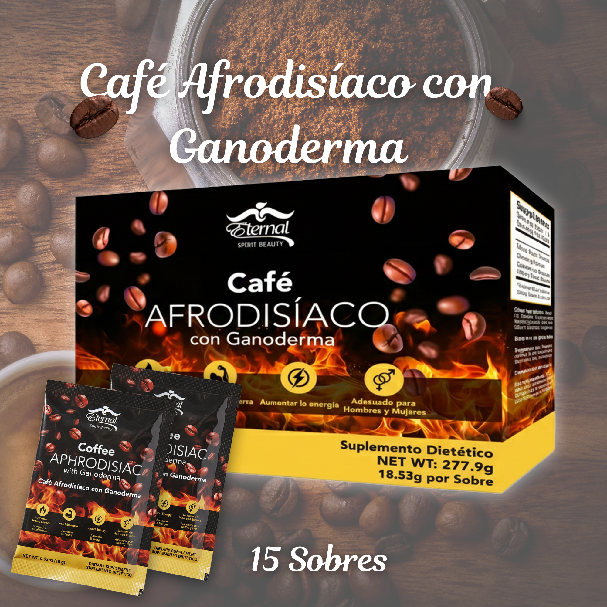 Eternal Spirit Coffee Aphrodisiac with Ganoderma