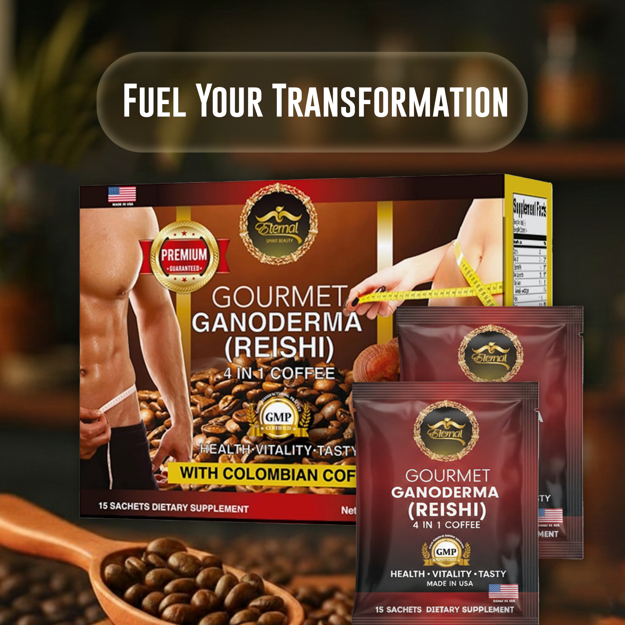 Eternal Spirit Beauty Colombian Latte Coffee
