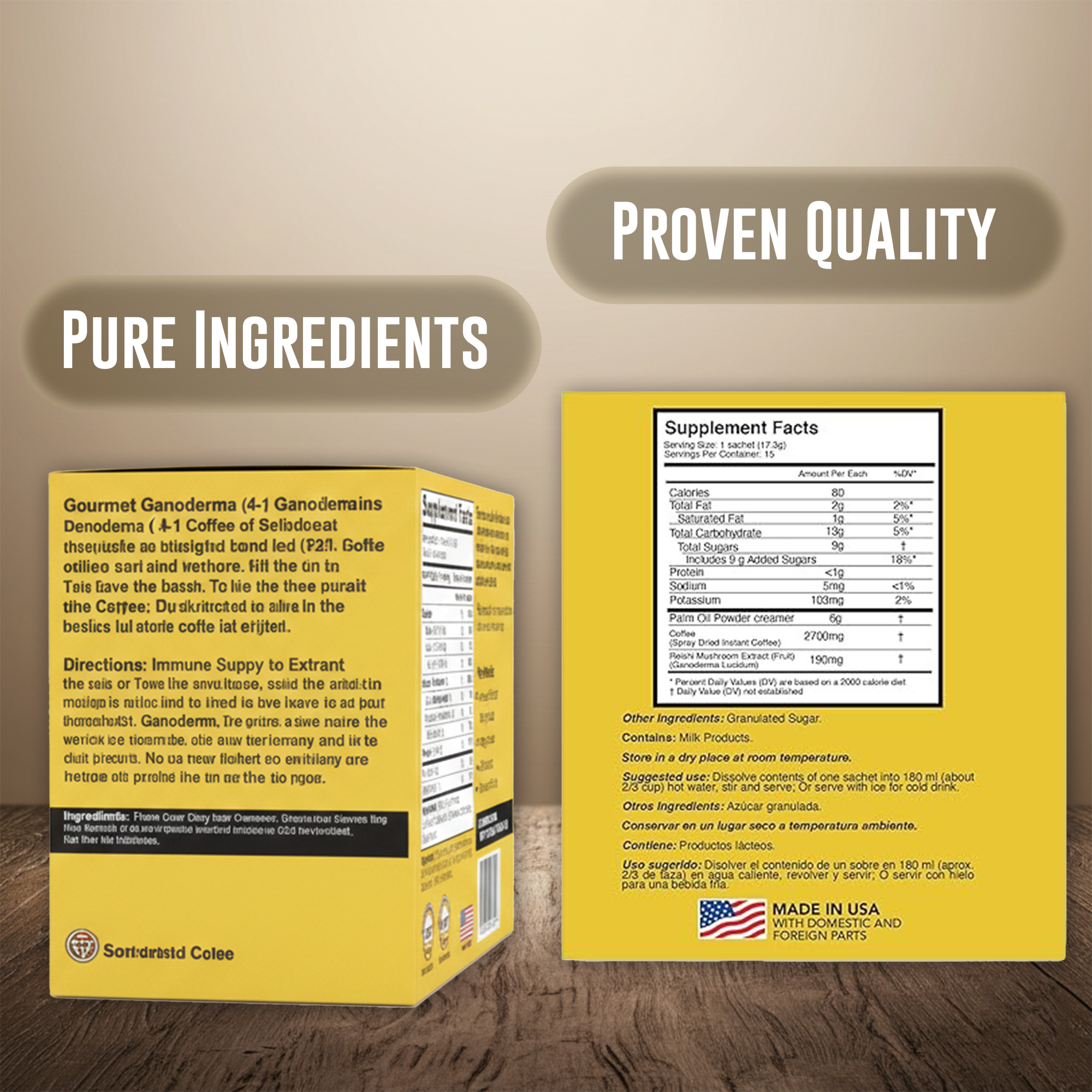 Eternal Spirit Beauty Colombian Latte Coffee