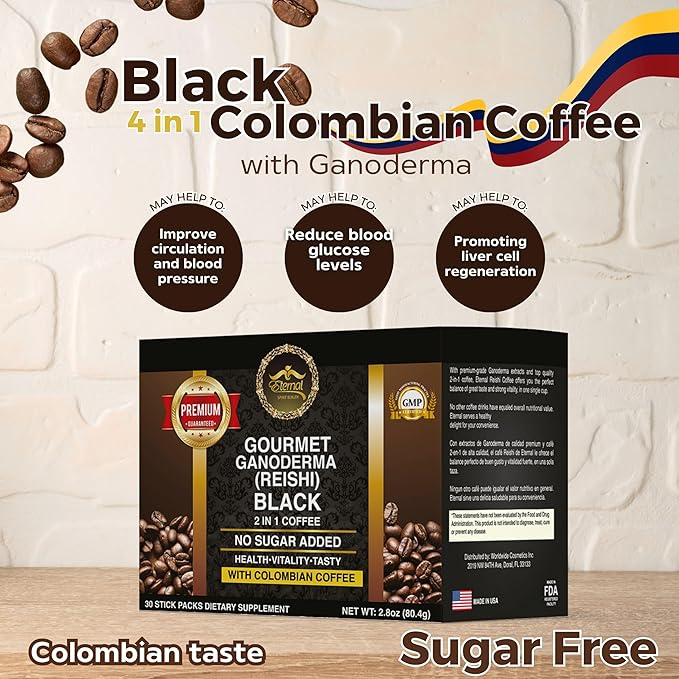 Eternal Spirit Colombian Instant Coffee Singles (30 Sachets)